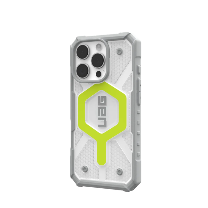 UAG - UAG iPhone 16 Pro Mobilskal MagSafe Pathfinder Clear Snodd - Grön