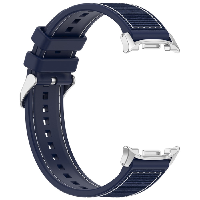 A-One Brand - Galaxy Watch 8/8 Classic (40/44/46mm) Armband Nylon - Midnight Blå