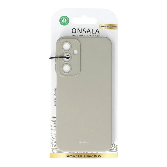 Onsala - Onsala Galaxy A16 4G/A16 5G Mobilskal Silikonkänsla - Concrete