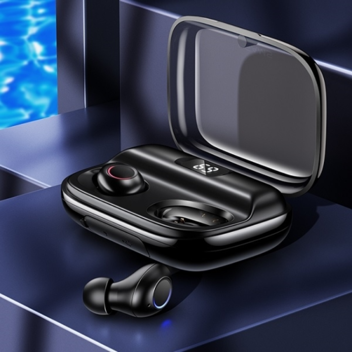 USAMS - USAMS In-Ear Hörlurar Bluetooth TWS YJ Series - Svart