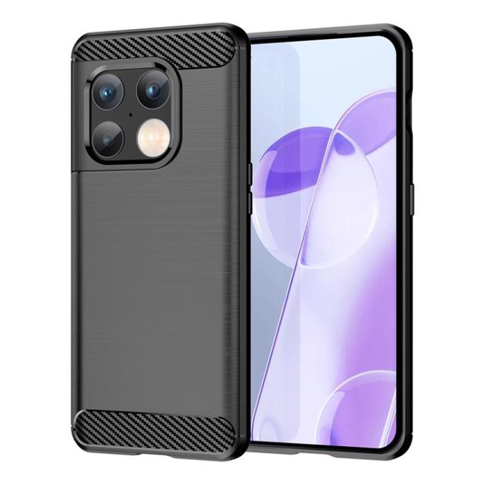 UTGATT1 - Carbon Flexible Skal OnePlus 10 Pro - Svart