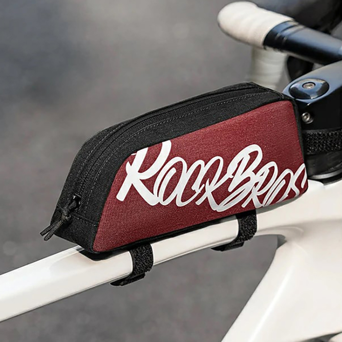 Rockbros - Rockbros Flash Journey Cykelväska för överrör 0.8L - Röd