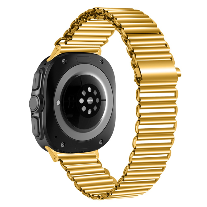 A-One Brand - Galaxy Watch 8/8 Classic (40/44/46mm) Armband Metal - Guld