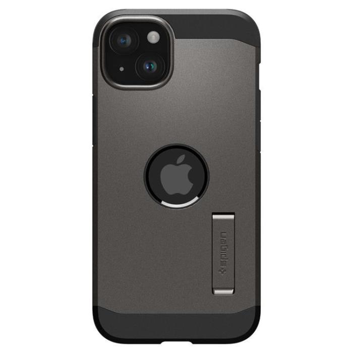 Spigen - Spigen iPhone 15 Plus Mobilskal Magsafe Tough Armor - Brun