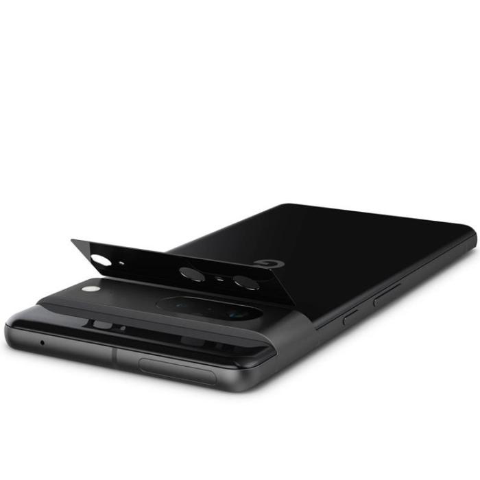 UTGATT1 - [2-Pack] Spigen Google Pixel 7 Linsskydd Härdat Glas - Svart