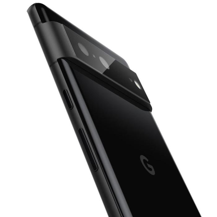 UTGATT1 - [2-Pack] Spigen Google Pixel 7 Linsskydd Härdat Glas - Svart