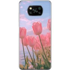 iSecrets - Mobilskal till Xiaomi Poco X3 NFC med Rosa Tulpaner