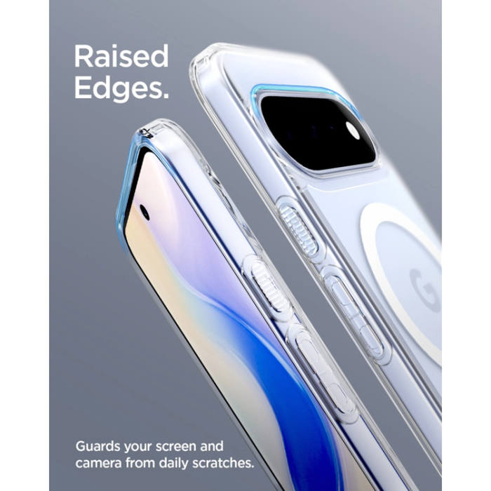 Spigen - Spigen Mobilskal För Google Pixel 11 Magsafe Ultra Hybrid - Clear/Vit