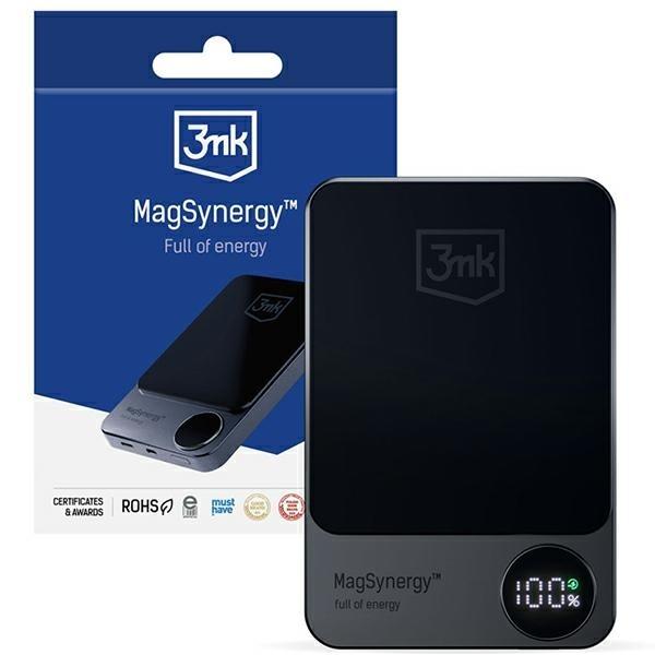 3MK Trådlös Magsafe Powerbank 10000mAh MagSynergy | 505295 | AlltMobil