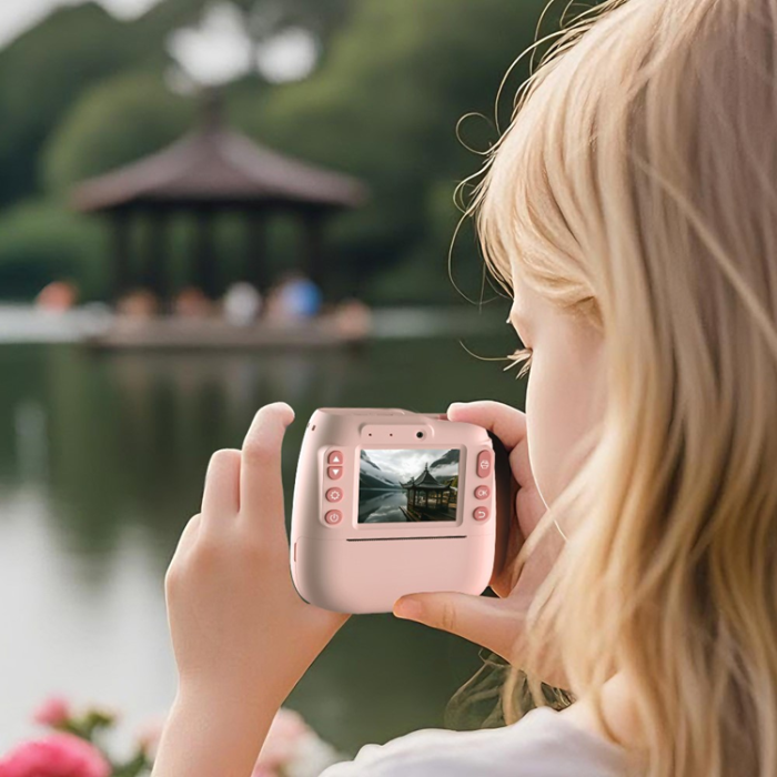 OEM - Digitalkamera för Barn med Direktutskrift HD-videoinspelare D102 - Grön