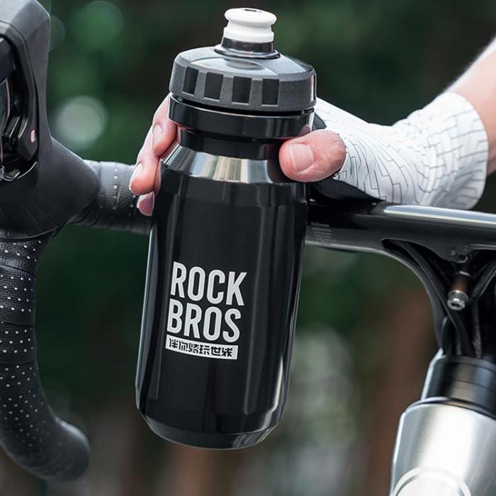 Rockbros - Rockbros Cykelflaska 600 ml 35210066001- Svart