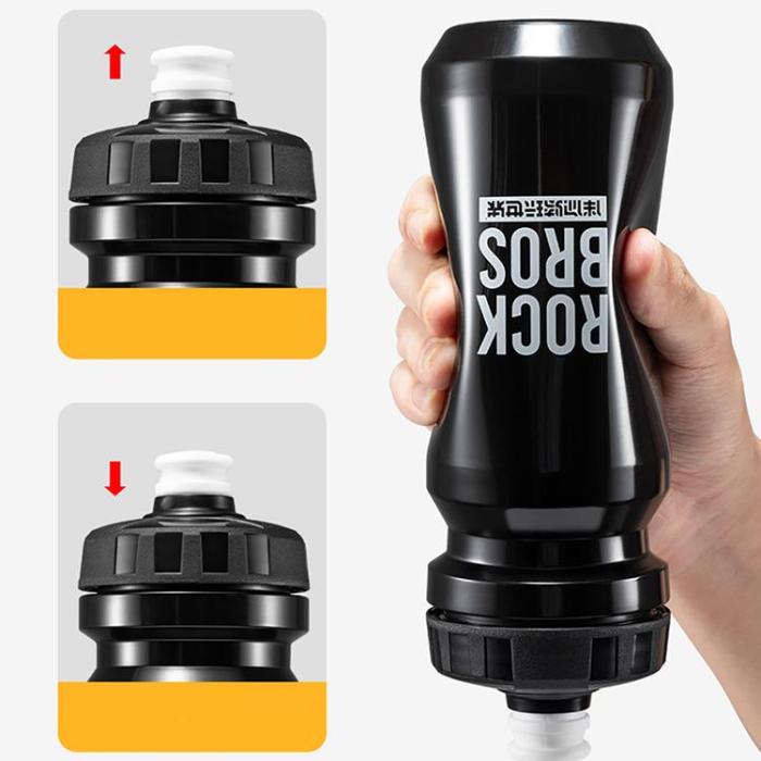 Rockbros - Rockbros Cykelflaska 600 ml 35210066001- Svart