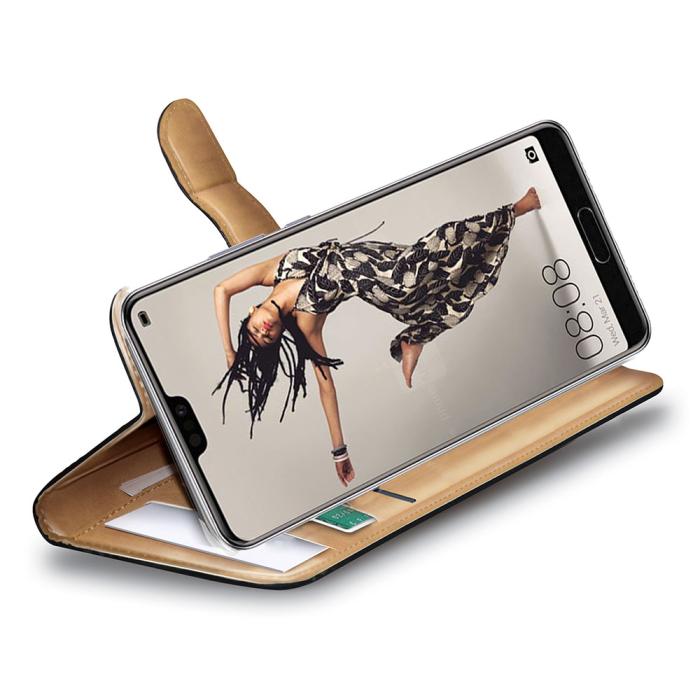 UTGATT4 - Celly Wallet Case Huawei P20 Pro - Svart