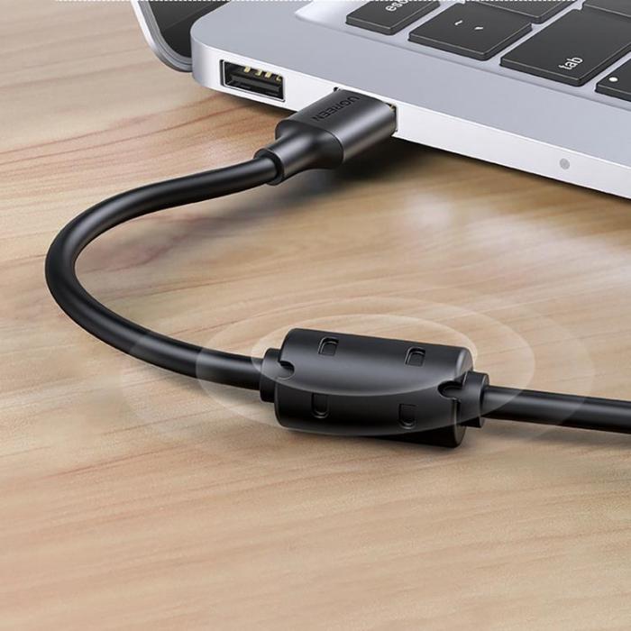 Ugreen - Ugreen Förlängning USB 2.0 Kabel 5m - Svart