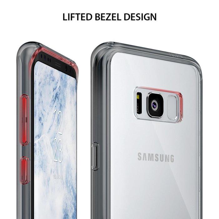 Rearth - Ringke Fusion Shock Absorption Skal till Samsung Galaxy S8 - Grå