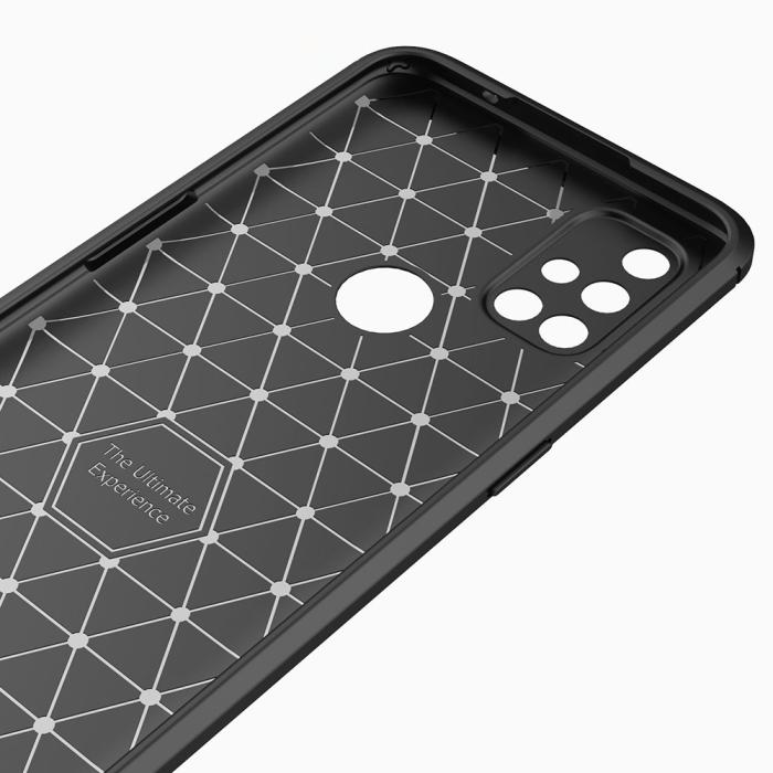 OEM - Carbon Fiber Mobilskal till Oneplus Nord N10 5G - Svart