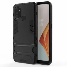 OEM - Kick-Stand Mobilskal till Oneplus Nord N100 - Svart