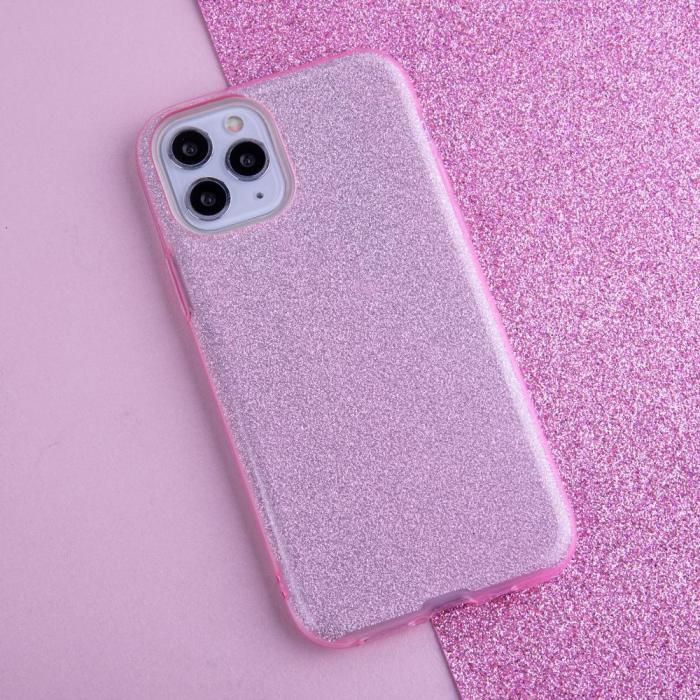 OEM - Glitter 3in1 för Samsung Galaxy A35 5G rosa
