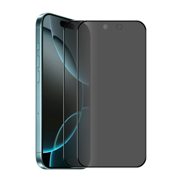 Boom of Sweden - [2-Pack] BOOM iPhone 17/16 Härdat Glas Skärmskydd Privacy