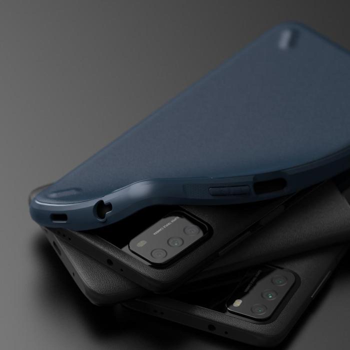 Ringke - Ringke Onyx Durable Skal Xiaomi Poco M3 - Navy Blå