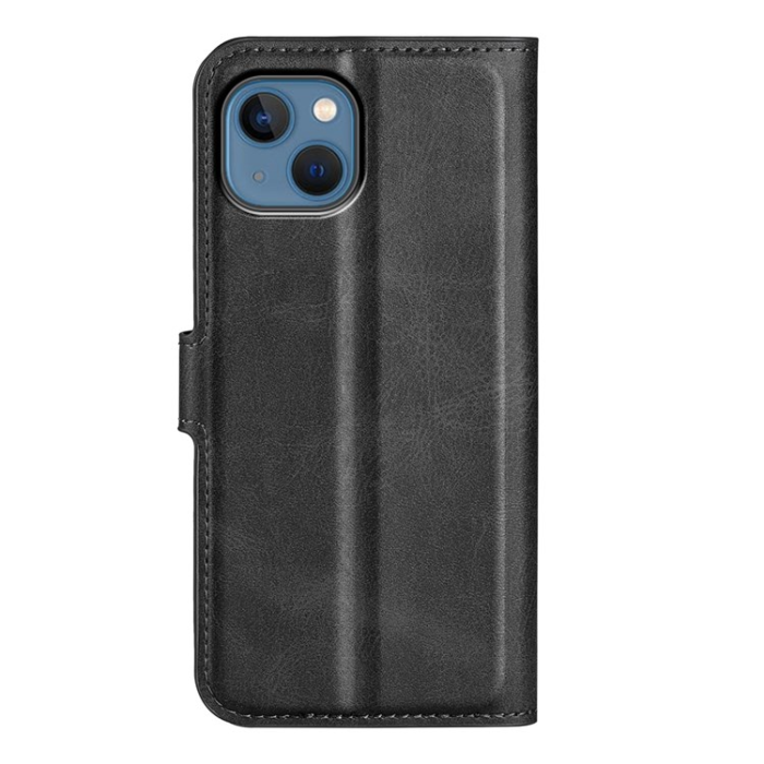 A-One Brand - iPhone 13 Plånboksfodral Flip Folio Kickstand - Svart