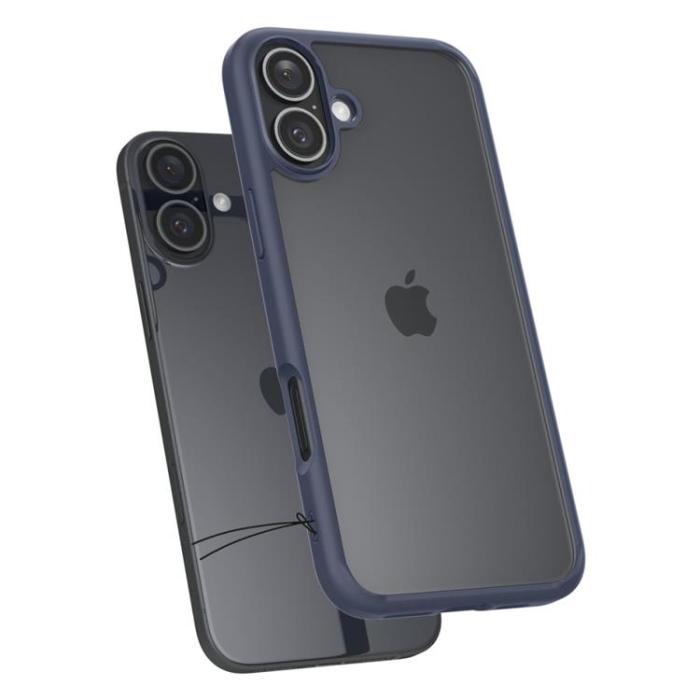 UTGATT - Spigen iPhone 16 Mobilskal Ultra Hybrid - Marinblå