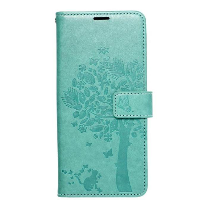 OEM - Galaxy A25 5G Plånboksfodral Mezzo Tree - Grön