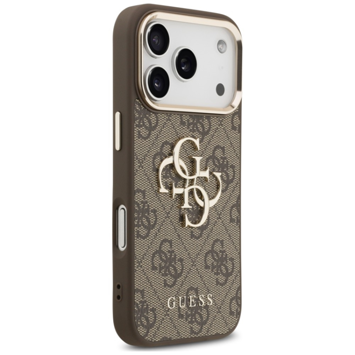 Guess - Guess Mobilskal till iPhone 18 Pro Max/17 Pro Max med Rem Metal Trims Logo