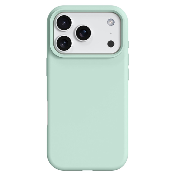 A-One Brand - iPhone 17 Pro Max Mobilskal MagSafe Liquid Silikon+PC - Ljusgrön