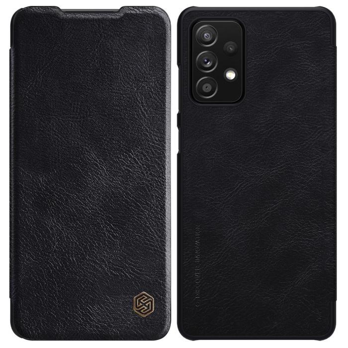 Nillkin - Nillkin Qin Plånboksfodral Galaxy A72 - Svart