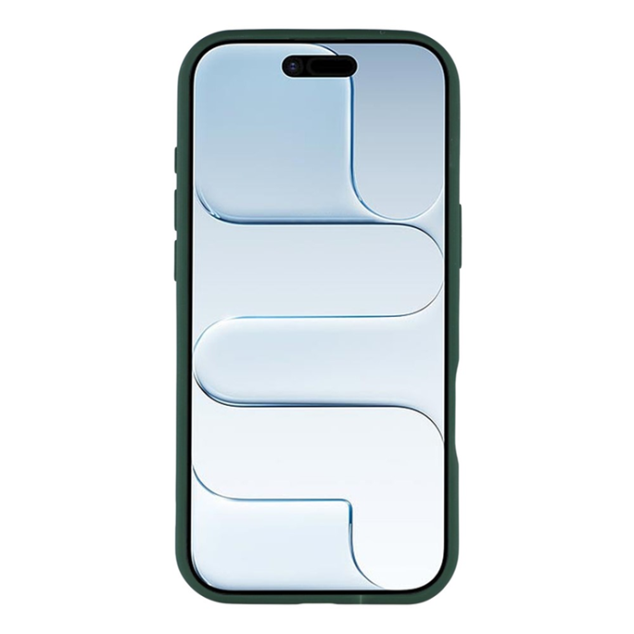 A-One Brand - iPhone Air Mobilskal MagSafe Lins Kickstand - Mörkgrön