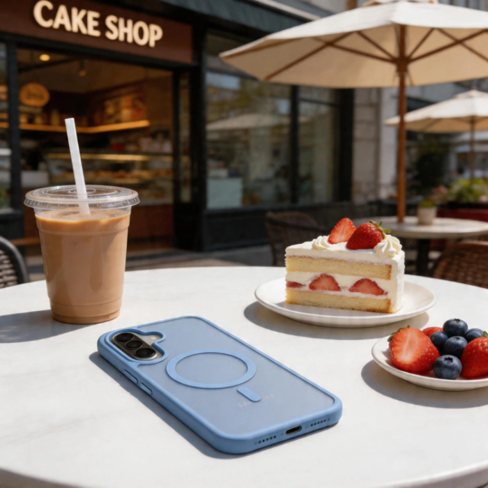 Tech-Protect - Tech-Protect Mobilskal För Galaxy A57 5G Magsafe Magmat - Matte Icyblå