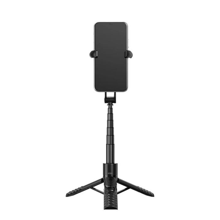 WIWU - WiWU Magnetisk Selfie Stick Bluetooth Fjärrkontroll Wi-SE014 - Svart