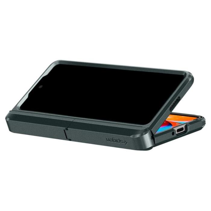 UTGATT - Spigen Galaxy Z Fold 5 Mobilskal Tough Armor Pen - Grön