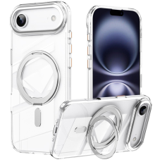 A-One Brand - iPhone 17 Air Mobilskal MagSafe Kickstand Matte - Silver