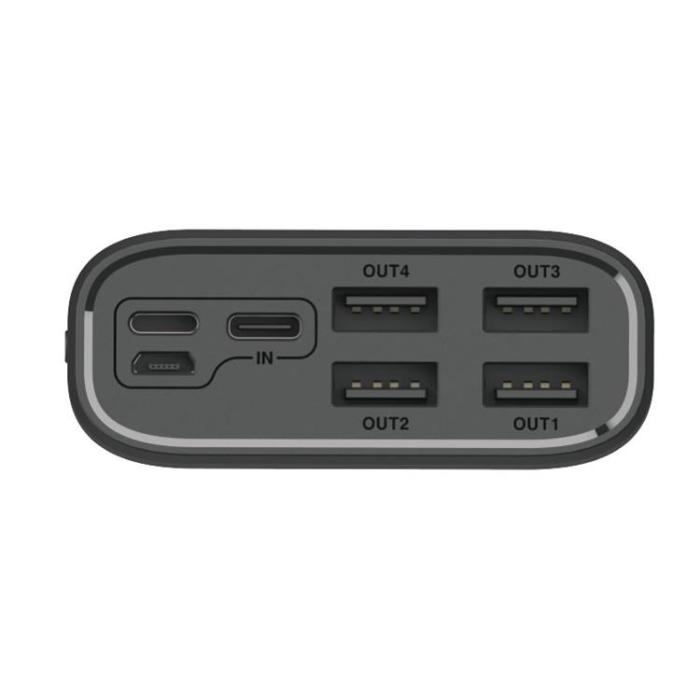 UTGATT1 - Dudao Powerbank 30000mAh 4x USB - Svart