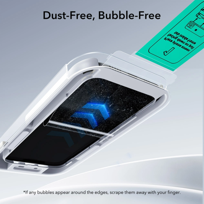 ESR - [2-PACK] ESR iPhone 17 Härdat Glas Skärmskydd - Clear