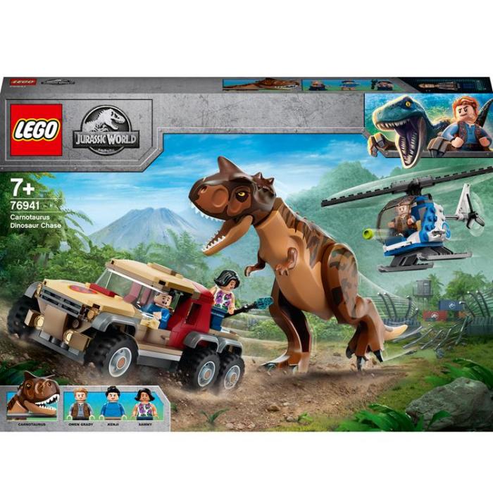 UTGATT5 - LEGO Jurassic World - Dinosauriejakt med Carnotau.
