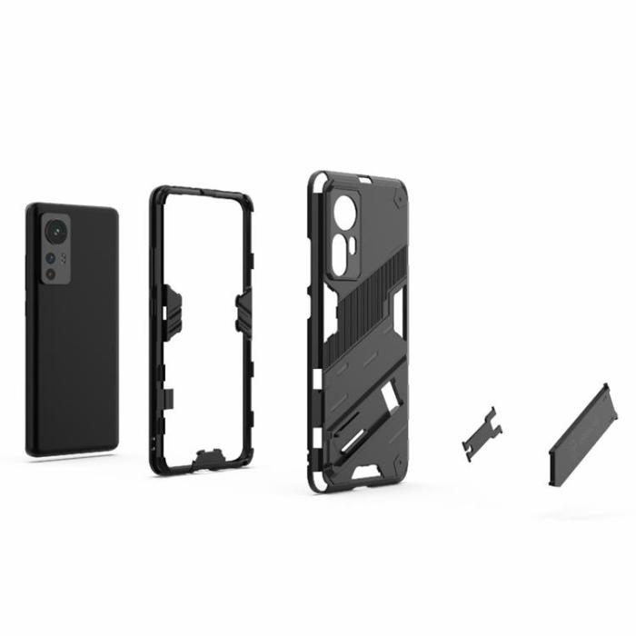 OEM - Kickstand Anti-Fall Skal Xiaomi 12 Pro - Röd