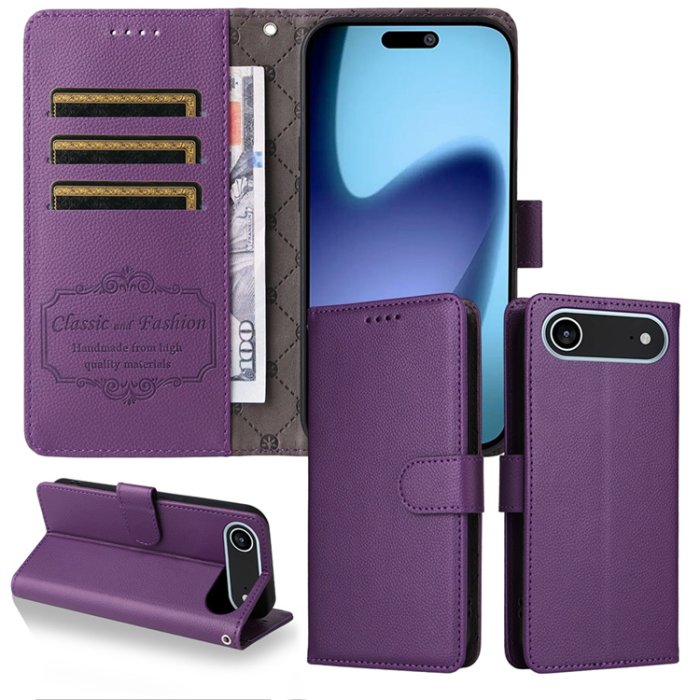 A-One Brand - iPhone Air Plånboksfodral RFID Blocking med Handledsrem