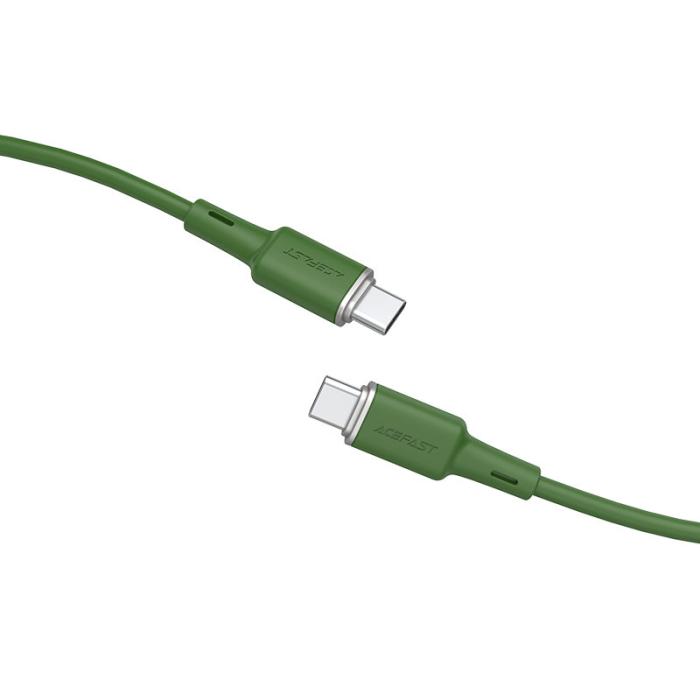 Acefast - Acefast USB-C till USB-C kabel 60W 1.2m - Grön