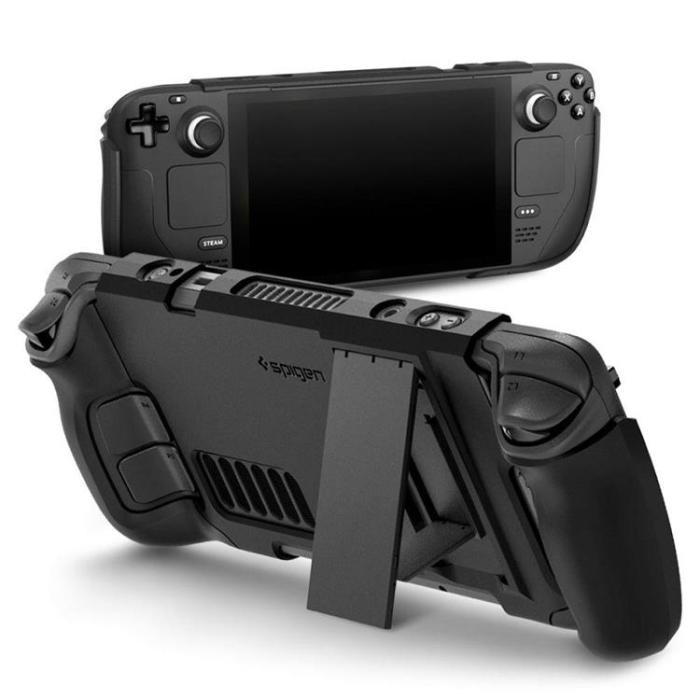 Spigen - Spigen Steam Deck Skal Thin Fit Pro - Svart
