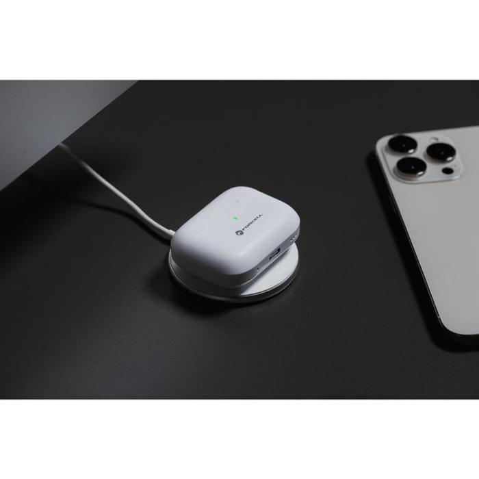 Forcell - Forcell Trådlösa In-Ear Hörlurar TWS F-Audio - Vit