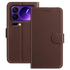 A-One Brand - Xiaomi 17 Pro Max Plånboksfodral Solid Color Anti Drop - Brun