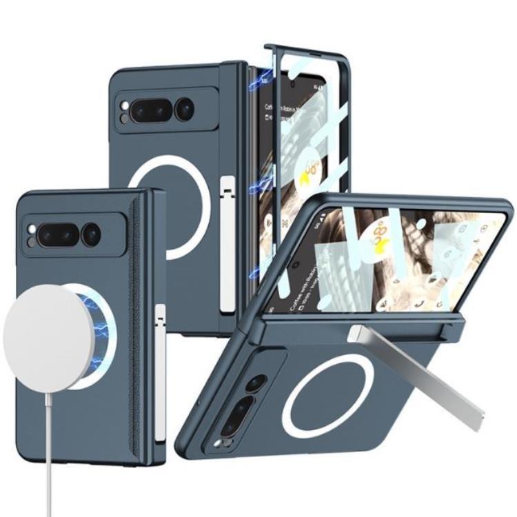 GKK Google Pixel Fold Mobilskal Magsafe Kickstand - Blå | 2353 | AlltMobil