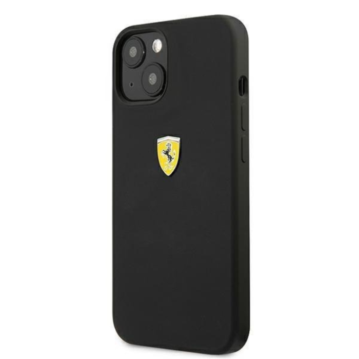 Ferrari - Ferrari iPhone 13 Mini Skal Silicone - Svart