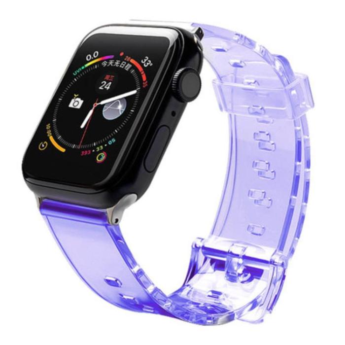 UTGATT - Light Band Apple Watch 6/5/4/3 /2/SE 40mm/38mm - Lila