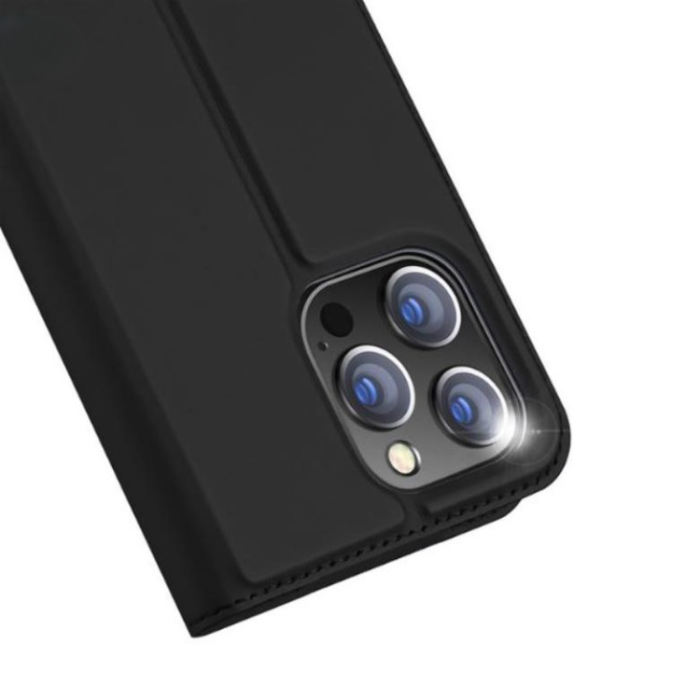 Dux Ducis - Dux Ducis iPhone 15 Pro Max/iPhone 15 Ultra Plånboksfodral Skin Pro - Svart