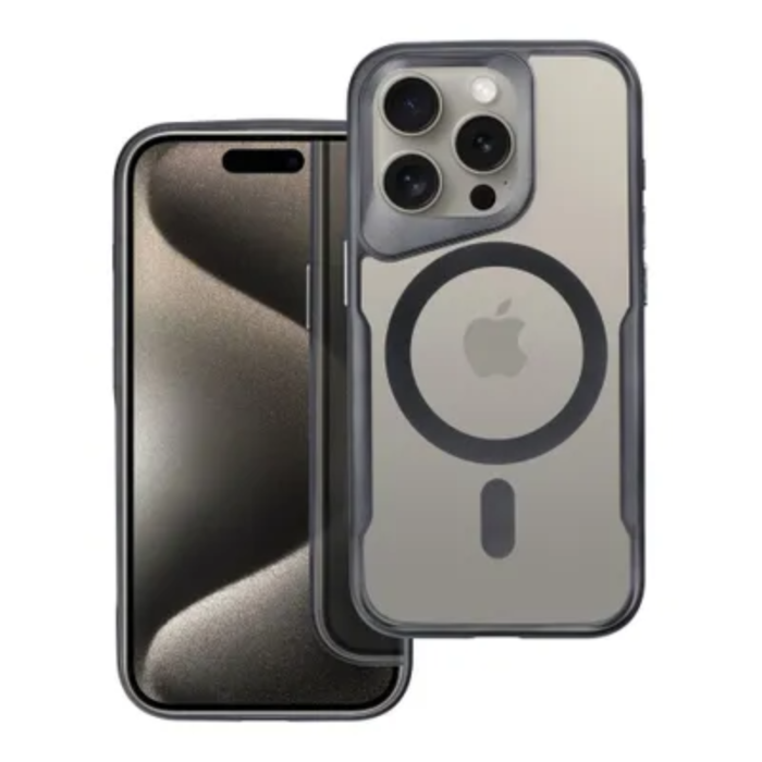 OEM - iPhone 15 Pro Mobilskal Magsafe Ergofiit NewZone - Svart