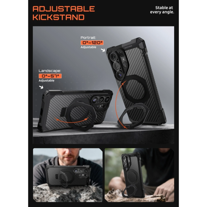 SupCase - SupCase Mobilskal För Galaxy S26 Ultra Magsafe UB Grip - Aramid